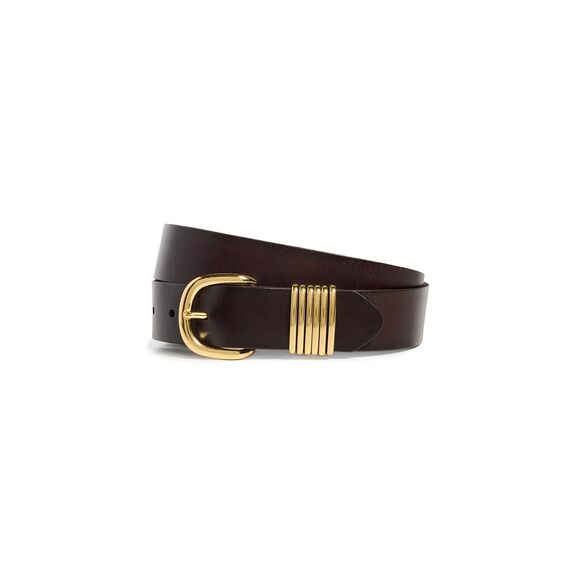 3466 Women\'s Multi Keeper Belt, Cherry Wood main image 3